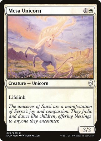 Mesa Unicorn [Dominaria] | Exor Games New Glasgow