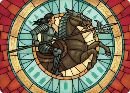 Tori D'Avenant, Fury Rider Art Card [Dominaria United Art Series] | Exor Games New Glasgow