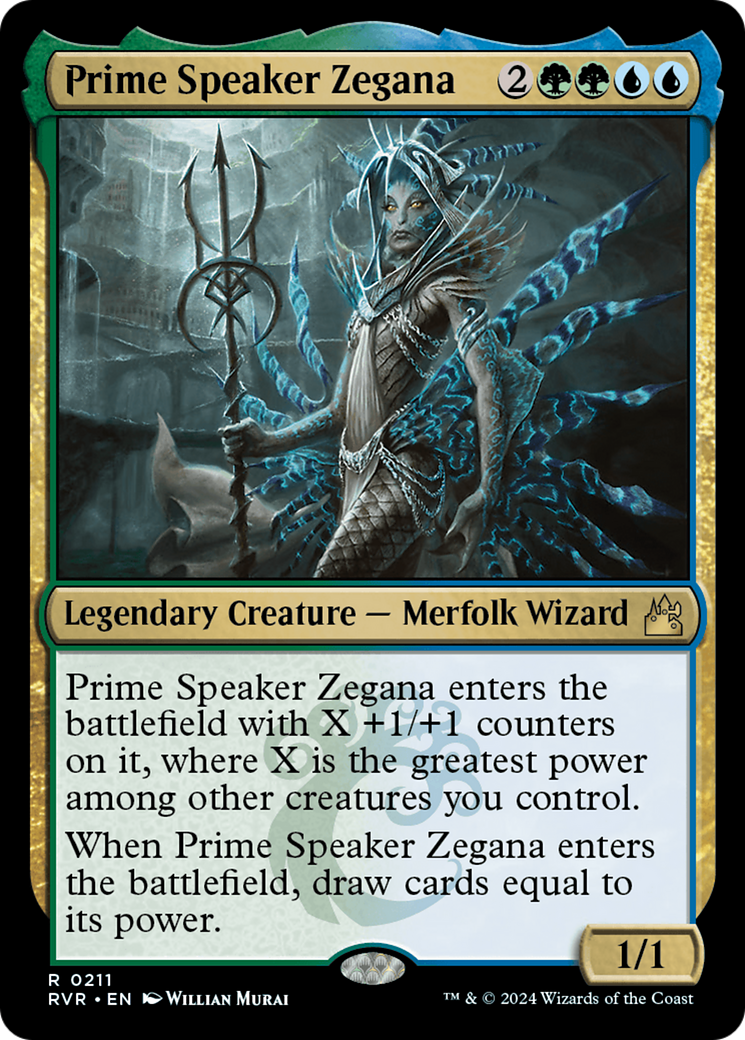 Prime Speaker Zegana [Ravnica Remastered] | Exor Games New Glasgow