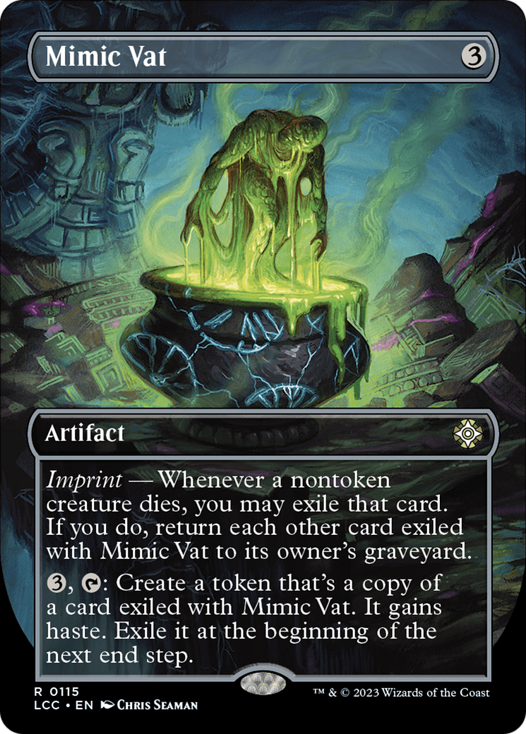 Mimic Vat (Borderless) [The Lost Caverns of Ixalan Commander] | Exor Games New Glasgow