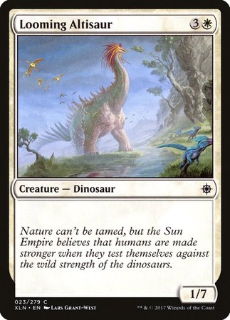 Looming Altisaur [Ixalan] | Exor Games New Glasgow