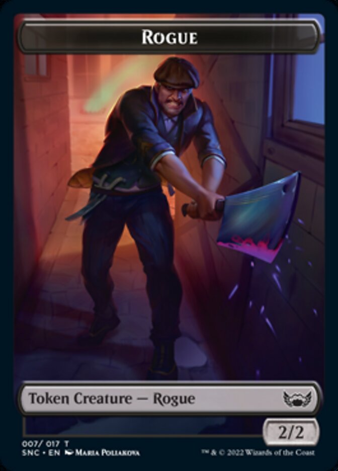 Rogue Token [Streets of New Capenna Tokens] | Exor Games New Glasgow