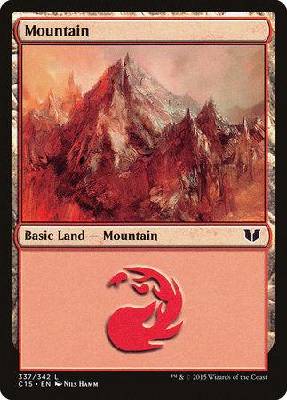 Mountain (337) [Commander 2015] | Exor Games New Glasgow