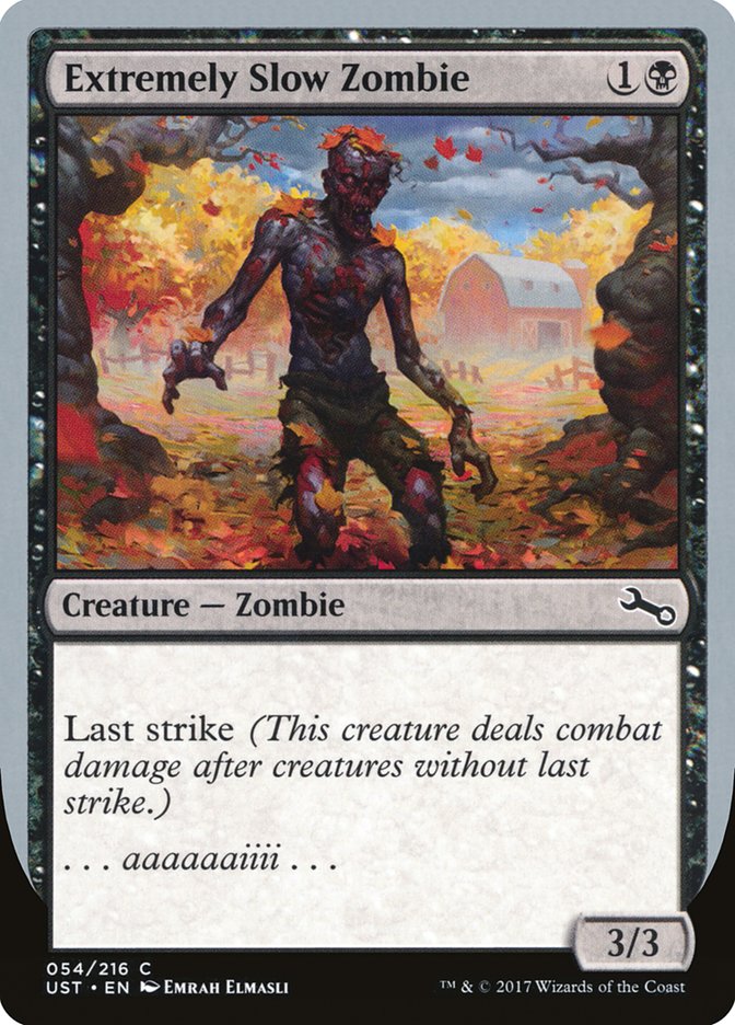 Extremely Slow Zombie ("...aaaaaaiiii...") [Unstable] | Exor Games New Glasgow