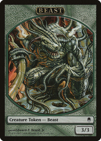 Beast Token (Darksteel) [Magic Player Rewards 2004] | Exor Games New Glasgow