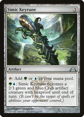 Simic Keyrune [Gatecrash] | Exor Games New Glasgow