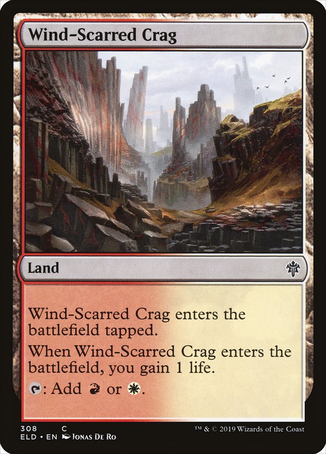 Wind-Scarred Crag [Throne of Eldraine] | Exor Games New Glasgow