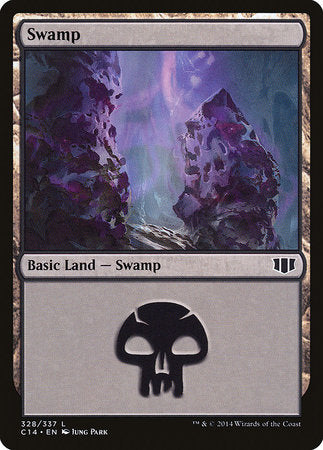 Swamp (328) [Commander 2014] | Exor Games New Glasgow