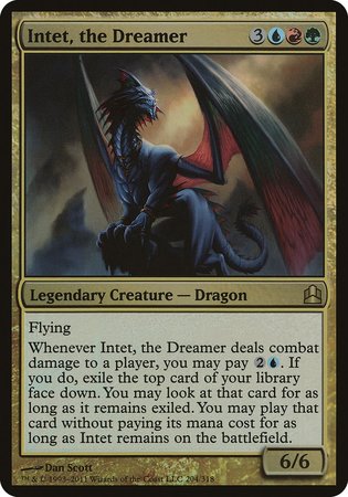 Intet, the Dreamer (Oversized) [Commander 2011 Oversized] | Exor Games New Glasgow