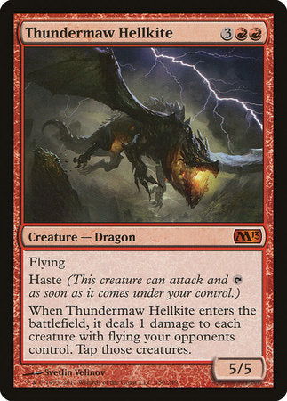 Thundermaw Hellkite [Magic 2013] | Exor Games New Glasgow