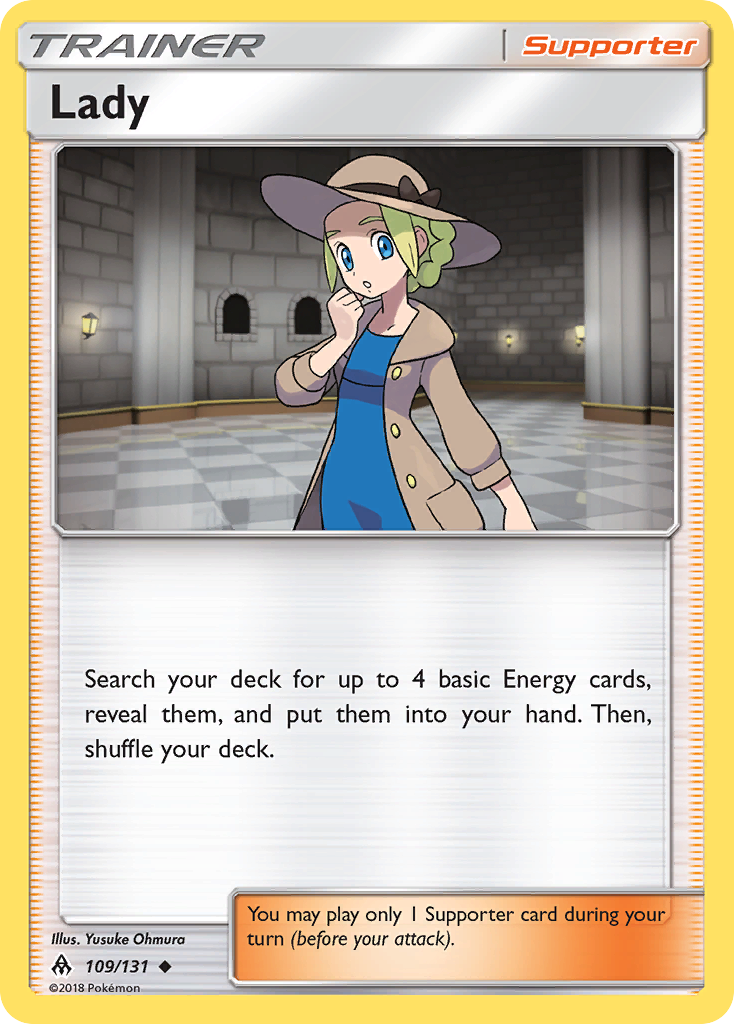 Lady (109/131) [Sun & Moon: Forbidden Light] | Exor Games New Glasgow