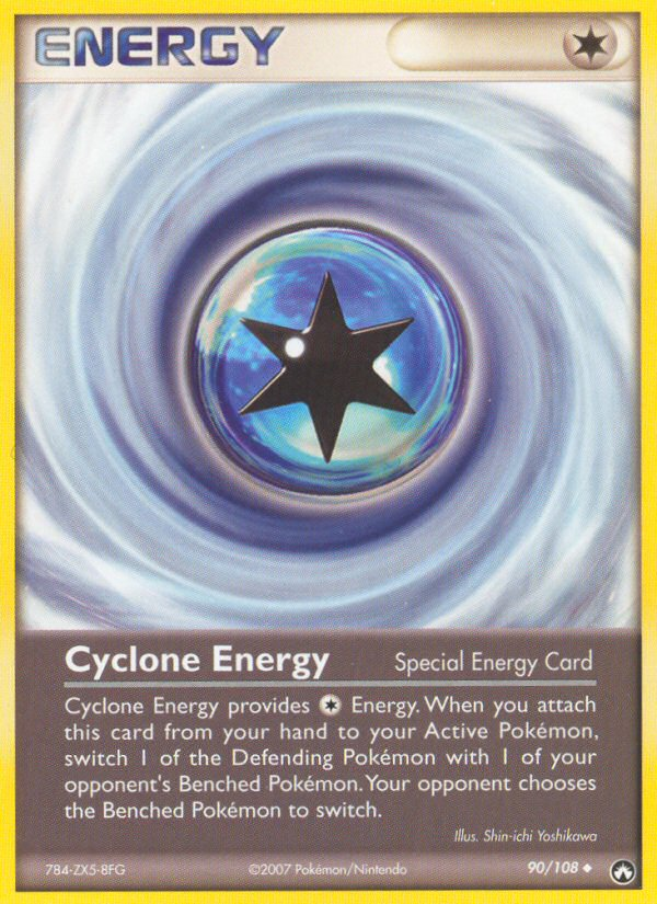 Cyclone Energy (90/108) [EX: Power Keepers] | Exor Games New Glasgow