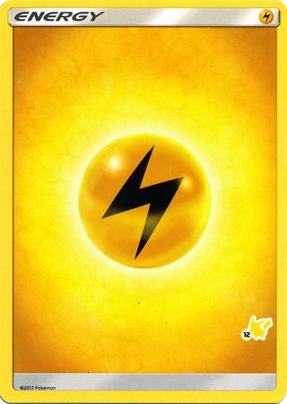 Lightning Energy (Pikachu Stamp #12) [Battle Academy 2020] | Exor Games New Glasgow