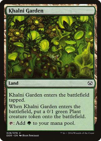 Khalni Garden [Duel Decks: Nissa vs. Ob Nixilis] | Exor Games New Glasgow