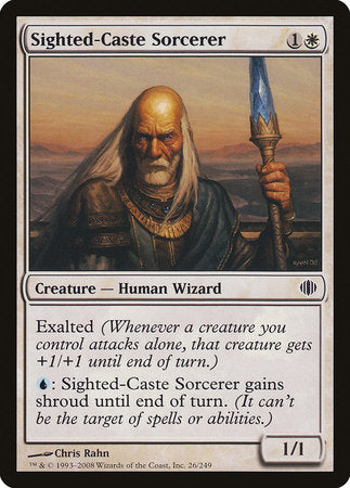 Sighted-Caste Sorcerer [Shards of Alara] | Exor Games New Glasgow