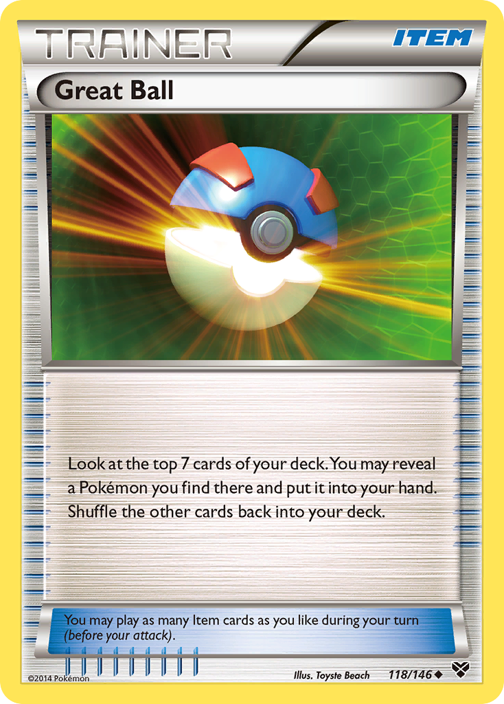 Great Ball (118/146) [XY: Base Set] | Exor Games New Glasgow