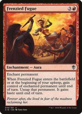 Frenzied Fugue [Commander 2016] | Exor Games New Glasgow