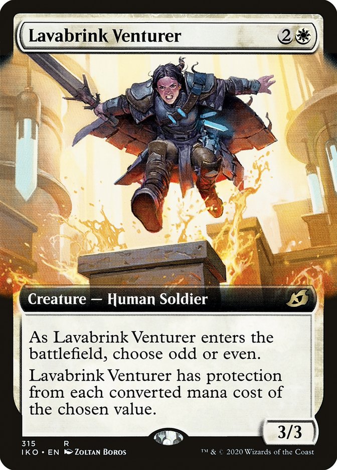 Lavabrink Venturer (Extended Art) [Ikoria: Lair of Behemoths] | Exor Games New Glasgow