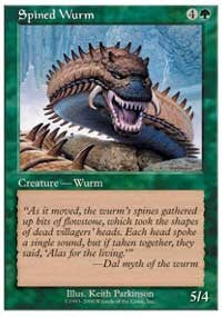 Spined Wurm [Starter 2000] | Exor Games New Glasgow