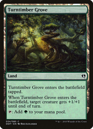 Turntimber Grove [Duel Decks: Zendikar vs. Eldrazi] | Exor Games New Glasgow