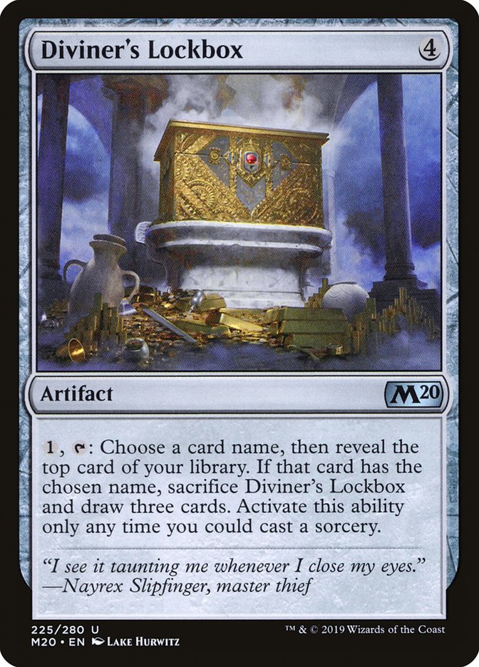 Diviner's Lockbox [Core Set 2020] | Exor Games New Glasgow