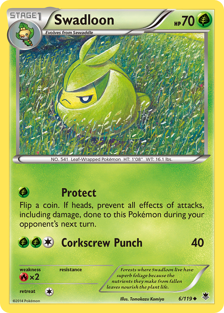 Swadloon (6/119) [XY: Phantom Forces] | Exor Games New Glasgow