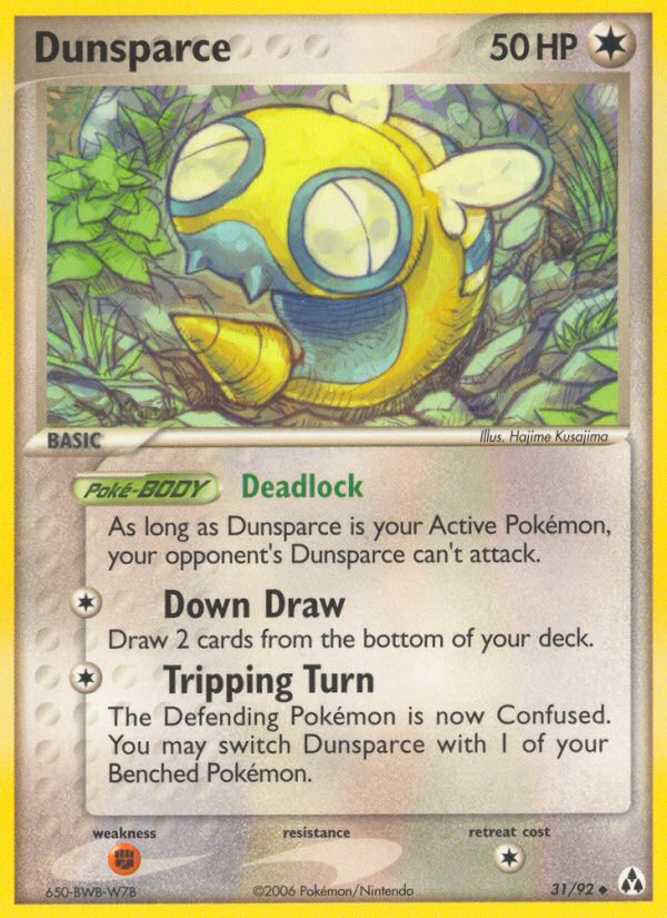 Dunsparce (31/92) [EX: Legend Maker] | Exor Games New Glasgow