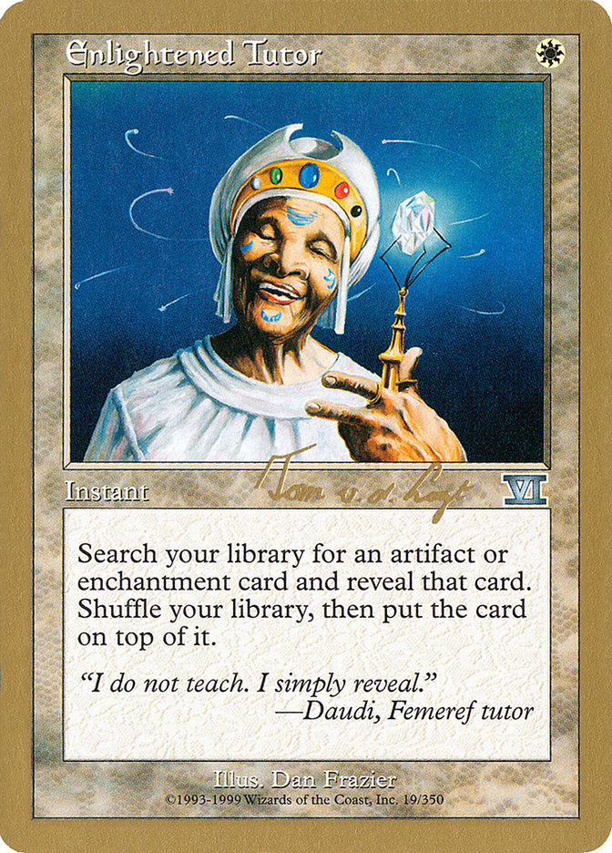 Enlightened Tutor (Tom van de Logt) [World Championship Decks 2000] | Exor Games New Glasgow