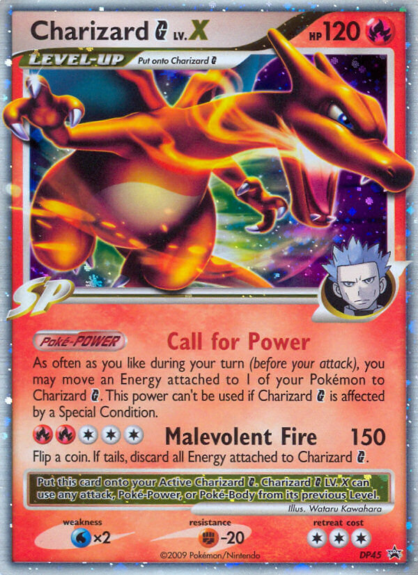 Charizard G LV.X (DP45) [Diamond & Pearl: Black Star Promos] | Exor Games New Glasgow