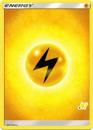 Lightning Energy (Pikachu Stamp #3) [Battle Academy 2020] | Exor Games New Glasgow