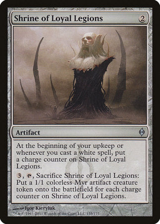Shrine of Loyal Legions [New Phyrexia] | Exor Games New Glasgow