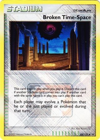 Broken Time Space (104/127) (League Promo) [Platinum: Base Set] | Exor Games New Glasgow