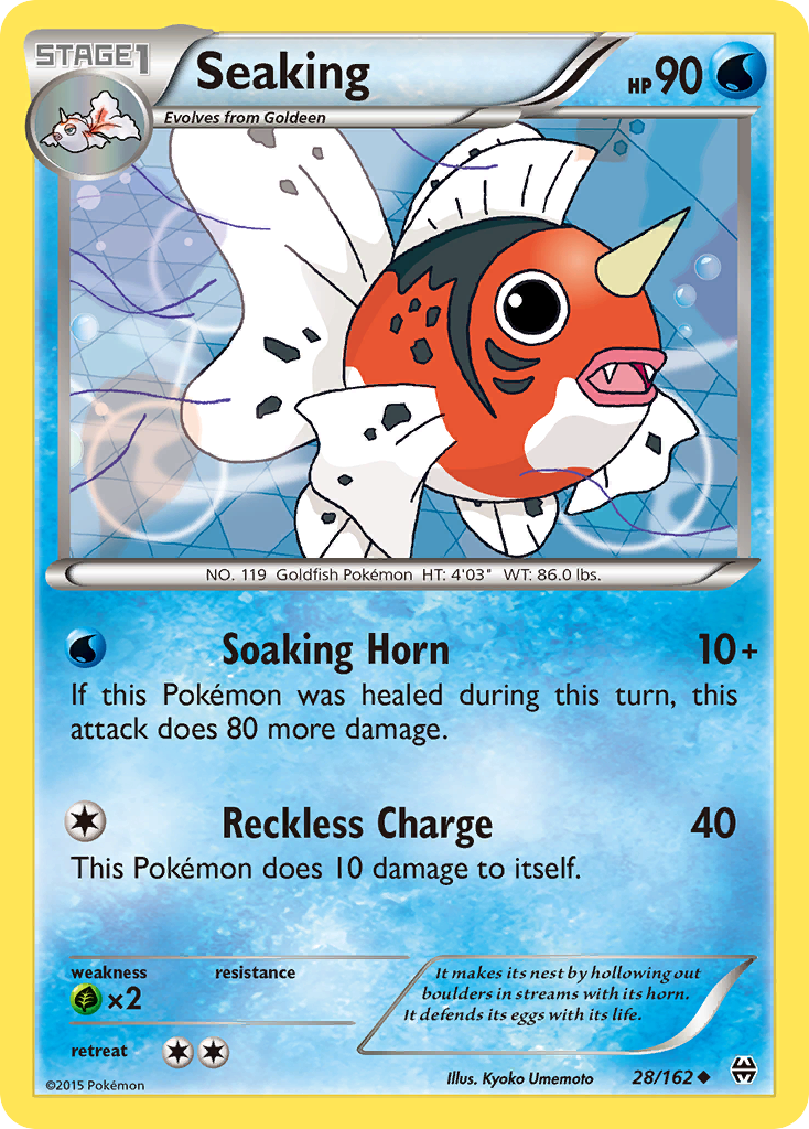 Seaking (28/162) [XY: BREAKthrough] | Exor Games New Glasgow