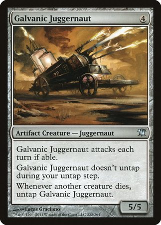 Galvanic Juggernaut [Innistrad] | Exor Games New Glasgow