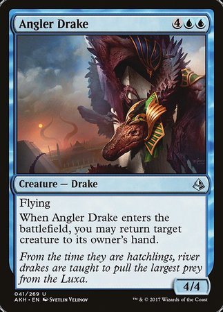 Angler Drake [Amonkhet] | Exor Games New Glasgow