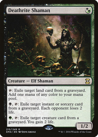 Deathrite Shaman [Eternal Masters] | Exor Games New Glasgow