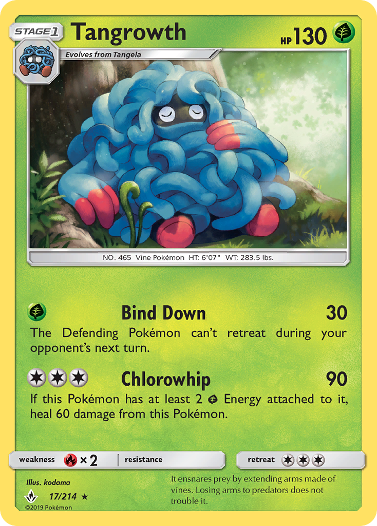 Tangrowth (17/214) [Sun & Moon: Unbroken Bonds] | Exor Games New Glasgow