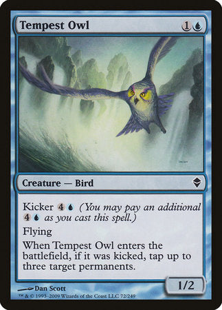 Tempest Owl [Zendikar] | Exor Games New Glasgow