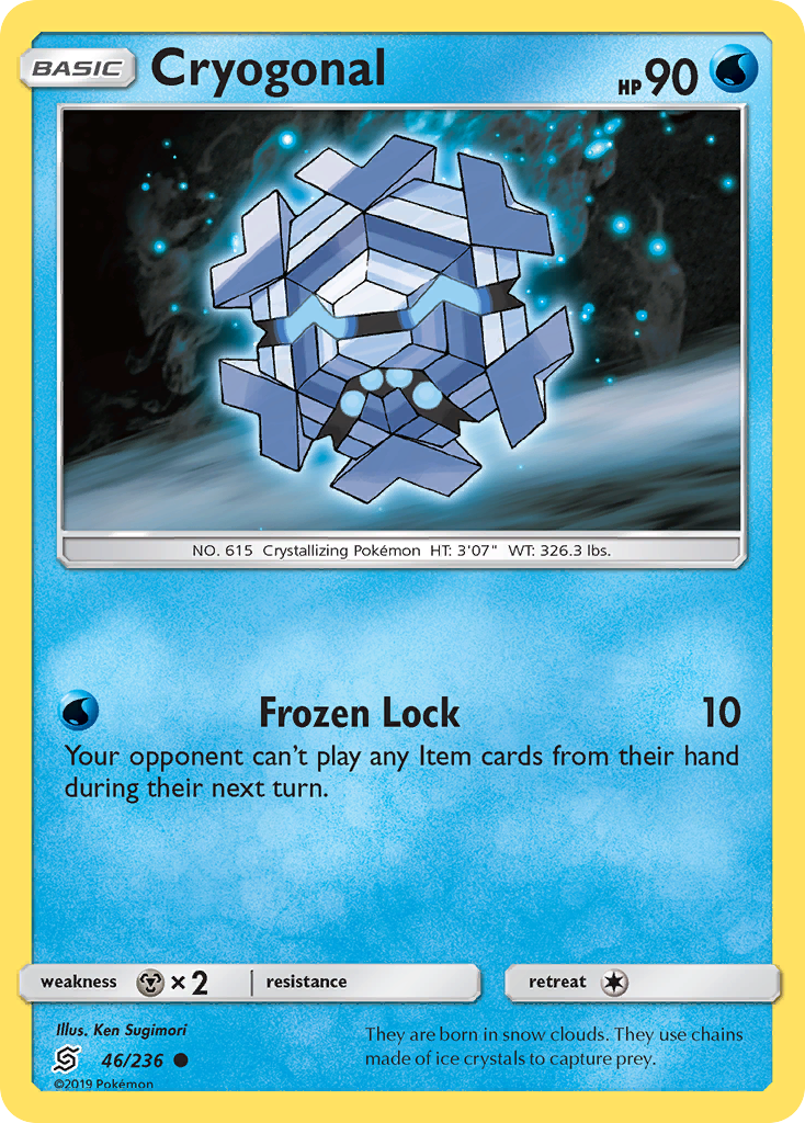 Cryogonal (46/236) [Sun & Moon: Unified Minds] | Exor Games New Glasgow