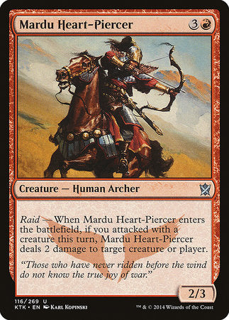 Mardu Heart-Piercer [Khans of Tarkir] | Exor Games New Glasgow