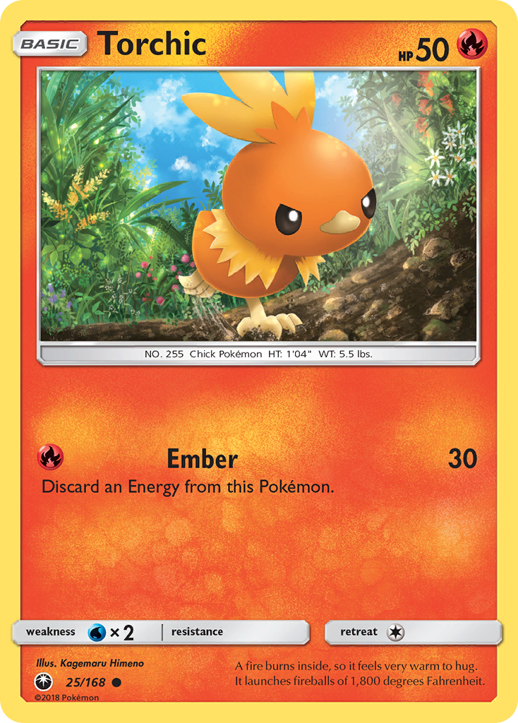 Torchic (25/168) [Sun & Moon: Celestial Storm] | Exor Games New Glasgow