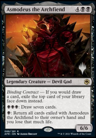 Asmodeus the Archfiend (Promo Pack) [Dungeons & Dragons: Adventures in the Forgotten Realms Promos] | Exor Games New Glasgow