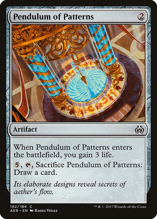 Pendulum of Patterns [Aether Revolt] | Exor Games New Glasgow