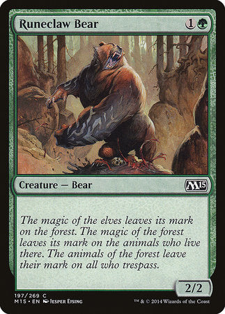 Runeclaw Bear [Magic 2015] | Exor Games New Glasgow