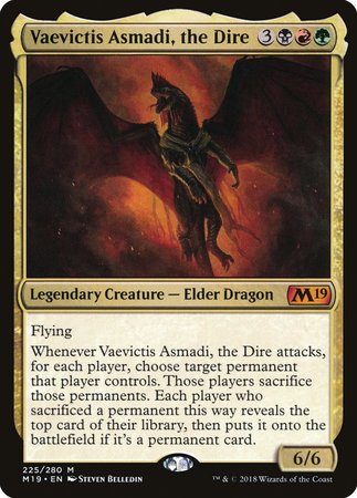 Vaevictis Asmadi, The Dire [Core Set 2019] | Exor Games New Glasgow