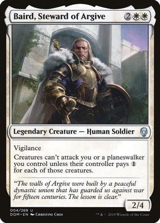 Baird, Steward of Argive [Dominaria] | Exor Games New Glasgow