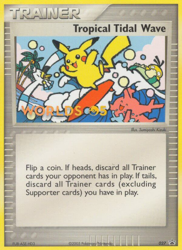 Tropical Tidal Wave (027) [Nintendo: Black Star Promos] | Exor Games New Glasgow