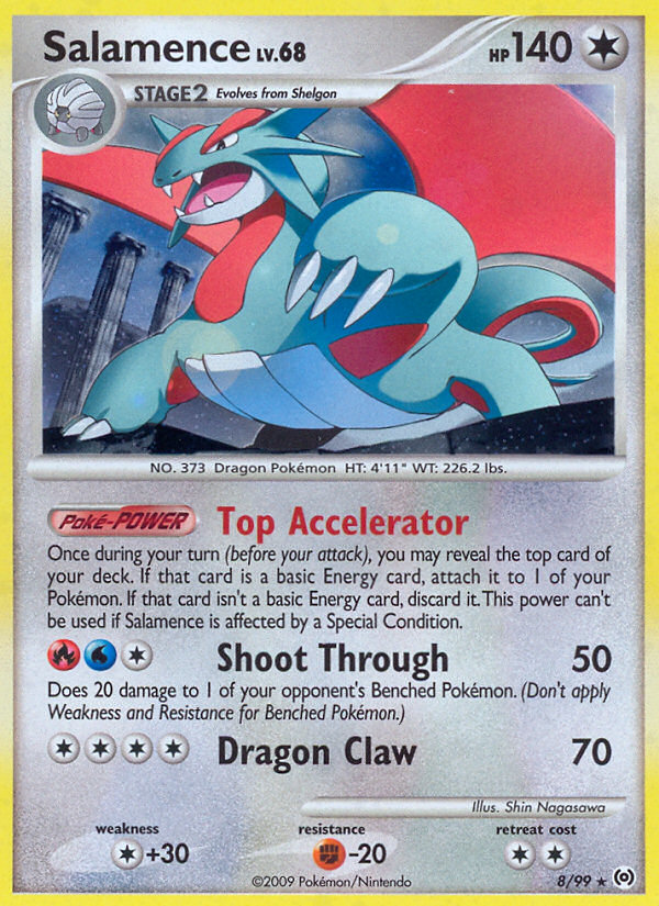 Salamence (8/99) [Platinum: Arceus] | Exor Games New Glasgow