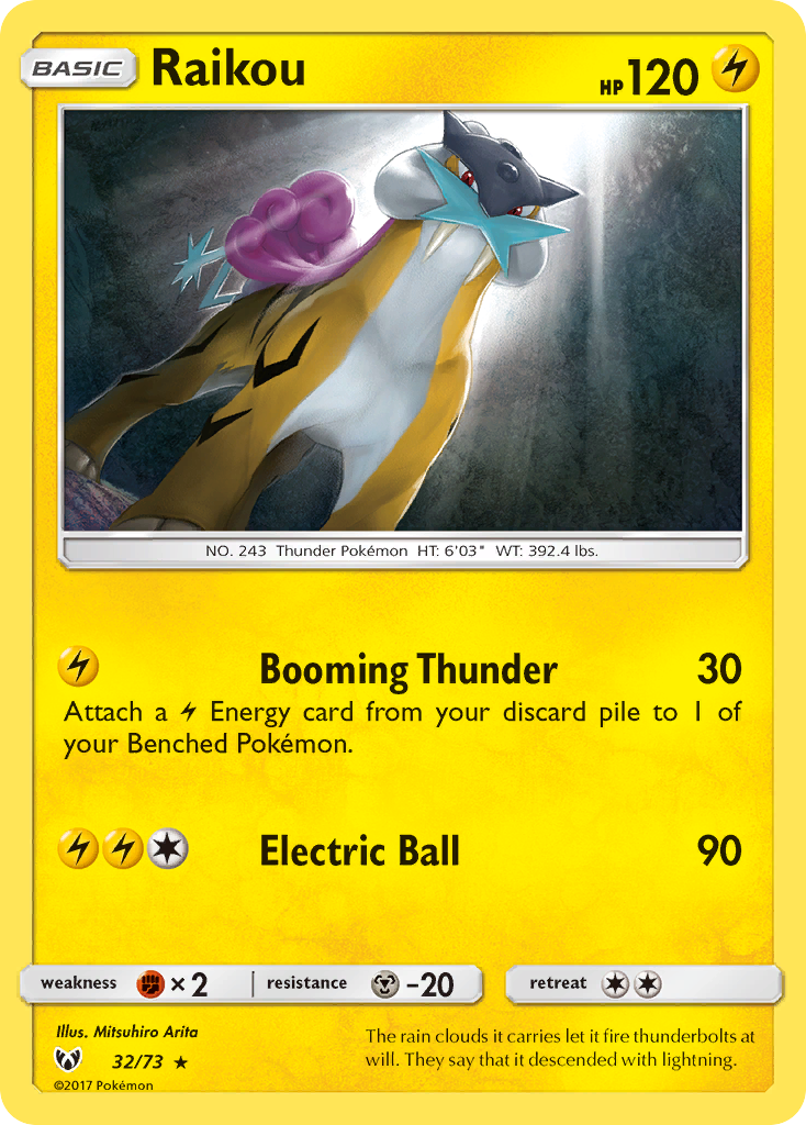 Raikou (32/73) [Sun & Moon: Shining Legends] | Exor Games New Glasgow