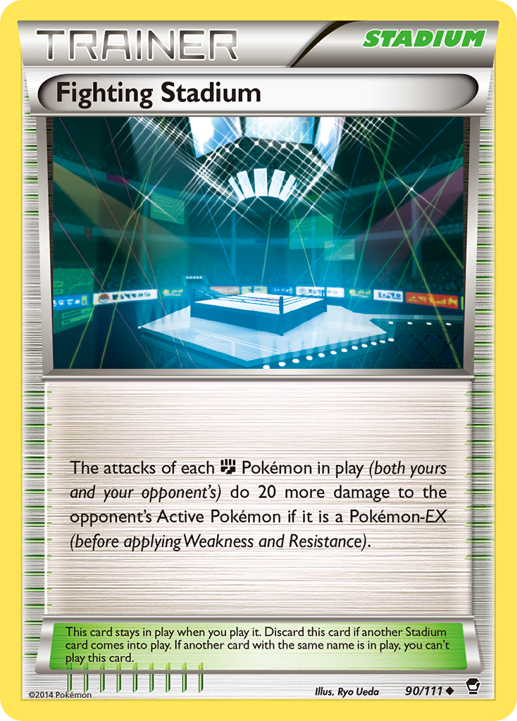 Fighting Stadium (90/111) [XY: Furious Fists] | Exor Games New Glasgow